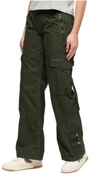 Superdry Cargohose weitem Bein W7010914A grün