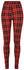 Urban Classics Leggings Redcheck
