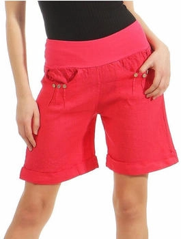malito Leinenhose 6822 Bermuda pink