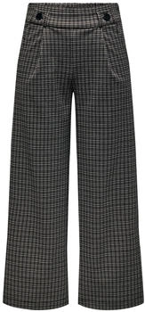 Jacqueline de Yong Stoffhose kariert Marlene Pants Stretch Culotte vintage