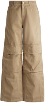 HUGO Cargo-Hose aus Baumwoll-Twill mit weitem Beinverlauf - Style Hunder-1-D_B 50530833 Beige