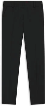 HUGO Slim-Fit Hose in Cropped-Länge - Style Hetana 50516132 Schwarz