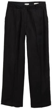 Tom Tailor TTLEA Wide Leg Hose mit Leinenanteil deep black /32 (1045768_14482)