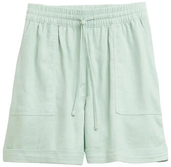 Tom Tailor Denim Relaxed Shorts mit Leinenanteil Fresh Mint Green (1046843_13632)