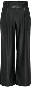 Jacqueline de Yong JDYSOYA GEGGO PU Hose schwarz