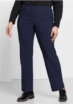 Sheego Stretch-Hose blau marine