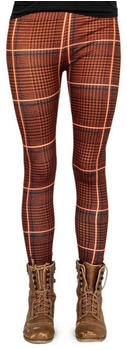 Cosey Business Line Leggings Rusty Pattern