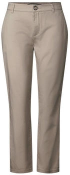 Street One chino gummibund 16381 buff grey