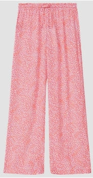 s.Oliver Wide-Leg-Hose crinkled Viskose weiß 2166530 01A1