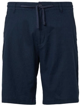 s.Oliver Bermuda aus Baumwoll- und Leinenmix im Relaxed Fit blau 2164486 5852