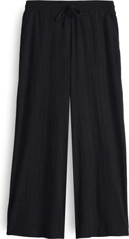 Opus Marlenehose MILENI CRINKLE schwarz