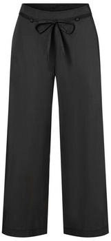 MAC CHIARA BELT cropped Wide Fit Hose schwarz