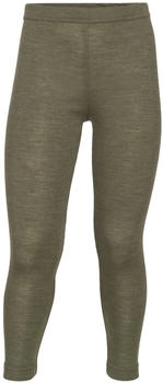 Engel Natur Kinder Leggings Bio-Schurwolle Seide olive