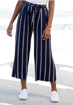 Lascana Culotte Bindegürtel luftige Jerseyhose casual