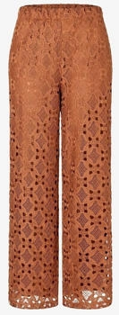 More & More spitzenhose orange