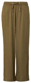 s.Oliver Leinenmixhose mit Gummizug und weitem Bein Grün 2162961.7854.