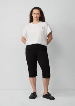 s.Oliver Capri-Hose aus Interlockjersey schwarz 2168462.9999.