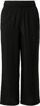 s.Oliver Strukturierte Culotte mit Elastikbund und Eingrifftaschen 2165047 grau