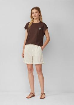 s.Oliver Leichte Shorts aus Baumwollmix im Relaxed Fit creme 2166298.0750.