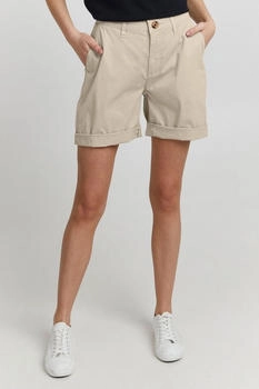 Oxmo OXCharline Damen Shorts baumwollmischung regular fit