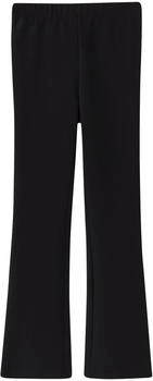 s.Oliver Flared-Leg-Leggings mit Elastikbund schwarz 2171861.9999.