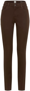 BRAX Damen Five-Pocket-Hose Style SHAKIRA DARK CHOCOLATE perma braun Gr. (711707_9910420_50)