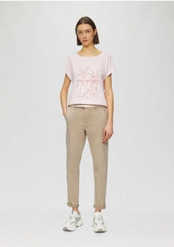 s.Oliver Chino geflochtenem Gürtel und Garment Dye braun 2161340 8404