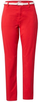 s.Oliver Chino G&uuml;rtel rot