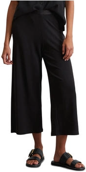Marc O'Polo Feinripp-Jersey Hose schwarz