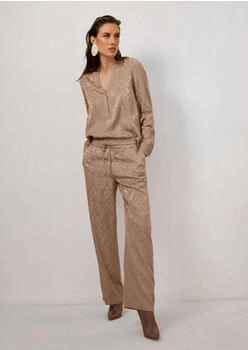 Madeleine Jacquard-Hose zum Schlüpfen caramel