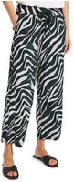 Street One CCA3791893661846D, Street One Frauen Zebra Wide Leg Hose in Gr&uuml;n, Gr: 46