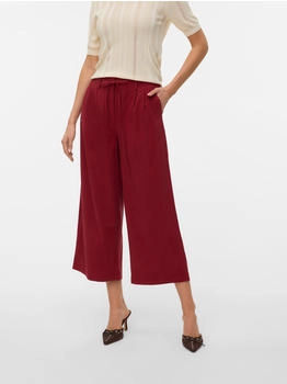 Vero Moda Culotte VMTANYA HW WIDE PANTS rot syrah