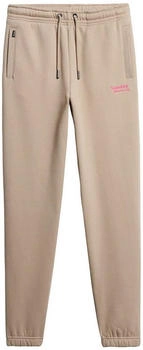 Superdry su-essential logo cuff jogger cobblestone