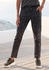 Venice Beach Sweathose Animalprint anthrazit-schwarz bedruckt