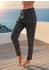 Venice Beach Sweathose Animalprint anthrazit-schwarz bedruckt