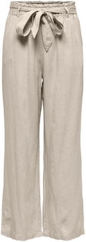 Jacqueline de Yong Jdysay Mw Linen Belt Pant WVN Noos oatmeal