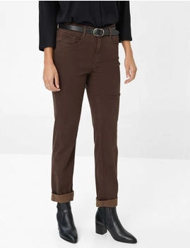 BRAX Damen Five-Pocket-Hose Style MARY DARK CHOCOLATE perma braun Gr. (711707_9911220_50)