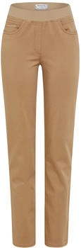 BRAX Damen Schlupfhose Style PAMINA CAMEL Beige Gr. (116057_10930020_56)