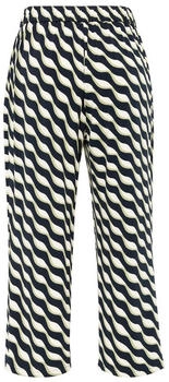 Betty Barclay Hose creme dunkelblau pastellgrün