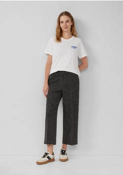s.Oliver Culotte Melange-Optik Elastikbund schwarz 2174251 9999