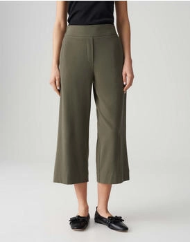 Opus Hose MISHA CREPE dunkelgrün