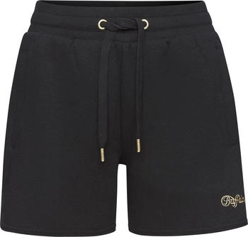 Buffalo Shorts Logostickerei schwarz