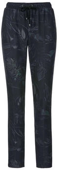 Madeleine elegante joggpants schwarz multicolor
