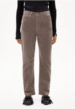 armedangels AAIKALA Cordhose Regular Fit braun walnut cream