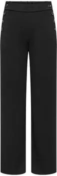 Only Schlupfhose 'ONLRINA BUTTON PANT JRS NOOS' schwarz