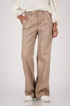Monari Hose Lederoptik camel