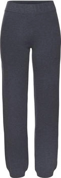 Elbsand Strickhose blau meliert eingestricktem Logo