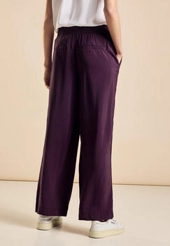 Street One Stoffhose Kordelzug dark berry purple