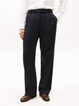 Tommy Hilfiger Anzughose TIMELESS WOOL RLXD PANT navy