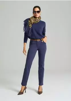 Madeleine 5-Pocket-Hose Stretch-Komfort nachtblau